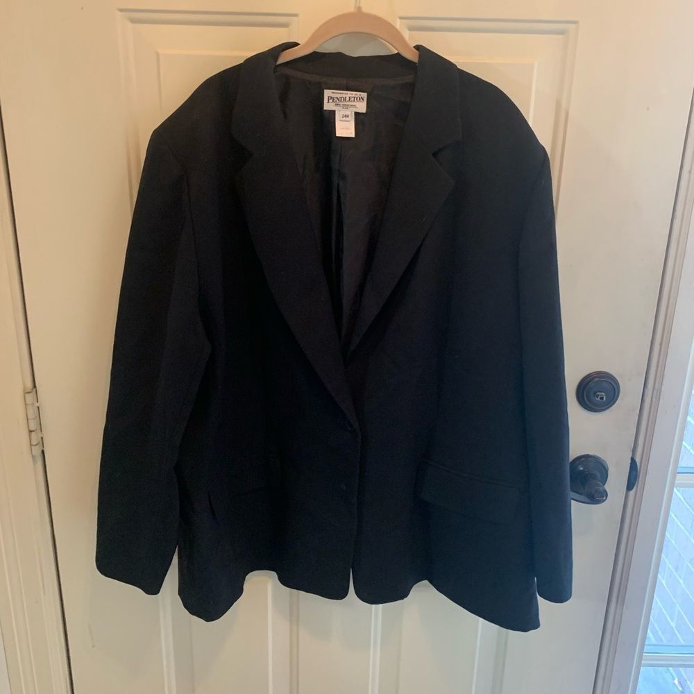 Pendleton Black Blazer - image 2